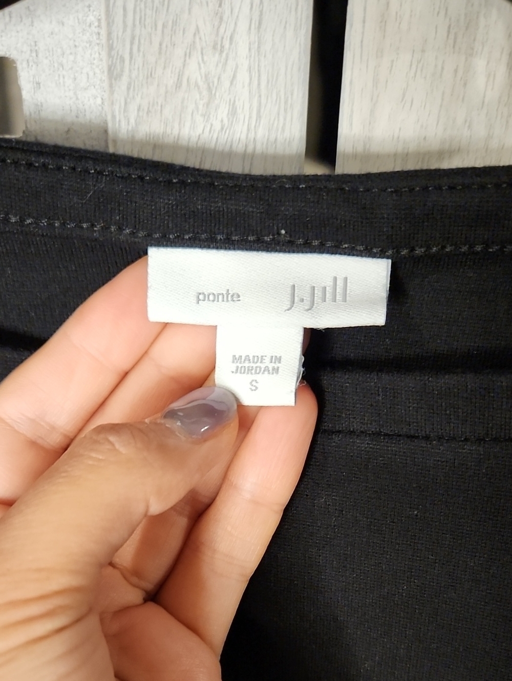 J. Jill Black Ponte Jeggings